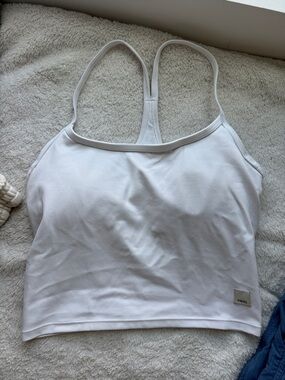 Vuori Cropped Tank Top with Racerback